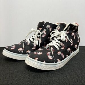 Betty Boop High Top Sherpa Lined Sneakers 11 New